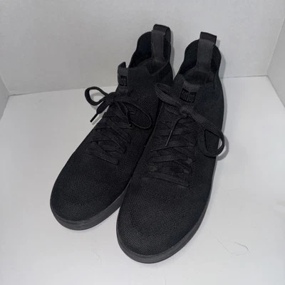 Zapatillas deportivas Fitflop Rally negras elásticas para mujer 10’s Foto 1 de 4