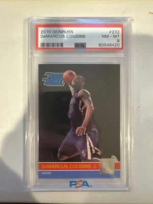 Donruss #232 PSA 8 DeMarcus Cousins RC 2010-11 Foto 1 de 2