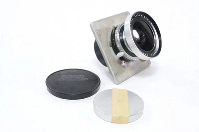 Schneider Super Angulon 90MM F8 Compur obturador en placa de lente de 3,5 x 3,5 pulgadas Foto 1 de 4