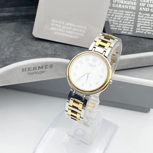 Hermes Windsor White Dial Boys Men's Watch Hermes,11636 - Picture 1 of 12