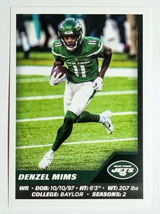 Pegatinas Panini 2021 #98 Denzel Mims - Imagen 1 de 2