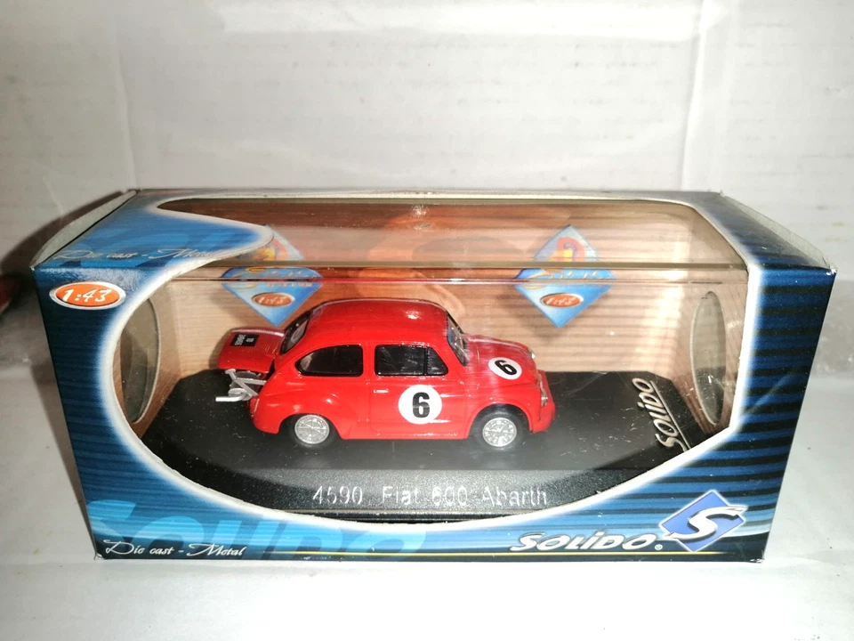 FIAT 600 ABARTH REF.4590 SOLIDO SCALA 1/43 - Immagine 1 di 1