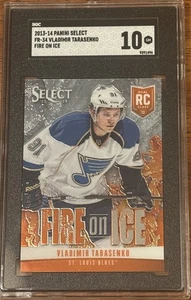 2013-14 Panini Select Fire on Ice Rookies Vladimir Tarasenko #FR-34 SGC 10 Gem - Picture 1 of 11