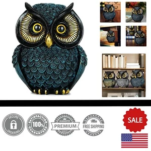 Lightweight 4.5" Owl Figurine - Perfect Small Decor for Home & Office Spaces - Picture 1 of 10