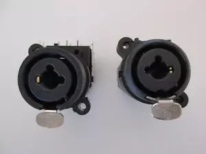 1x Connettore NEUTRIK NCJ6FI-H o NCJ6FI-S 3 poli XLR con saldatura combinata 1/4"/PC - Foto 1 di 5