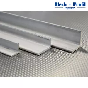 Edelstahl Winkel V2A 20x10x3mm - 100x100x10mm Länge bis 6m Winkelstahl 1.4301 - Bild 1 von 3