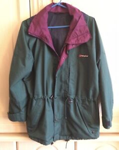 BERGHAUS Retro Aquafoil Ladies Jacket - vintage - Hooded, Green, Purple
