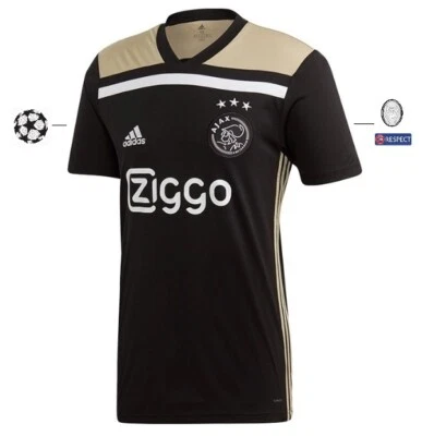 Trikot Adidas Ajax Amsterdam 2018-2019 Away UCL [128-XXL] Champions League Badge - Bild 1 von 3