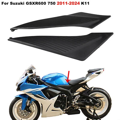 For SUZUKI 2011-2024 GSXR 600 750 Gas Tank Side Cover Panel Fairing Left & Right Foto 1 de 4