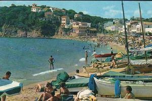 POSTAL LLAFRANCH COSTA BRAVA GIRONA CATALUÑA POSTCARD POSTKARTE CC01890 - Picture 1 of 1