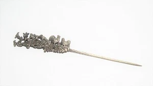 Antique Peruvian Silver Tupu - Picture 1 of 4