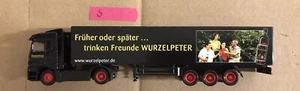 werbetrucks 1:87, Wurzelpeter, Lkw, Sammeltruck, Miniatur, Sondermodell, Selten - Bild 1 von 1