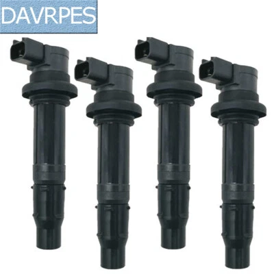 Bobinas de ignição 4 peças F6T558 para Yamaha YZF R1/YZF R6/FZ1/FX Nytro/Vmax 1700 - Imagem 1 de 4