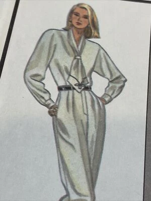 UNCUT Vintage 1988 Style 1413 Alfred Sung Jacket Blouse Pants Career Suit Sz 12 - Image 1 of 4
