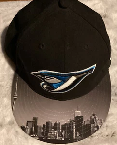 Gorra Sombrero Ajustado Toronto Blue Jays New Era 59FIFTY Auténtico MLB Talla 7 3/8 - Imagen 1 de 11