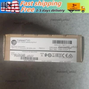 New Allen-Bradley AB 1769-OV32T /A Compact 32PT 24VDC Output Module 1769OV32T - Picture 1 of 3