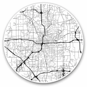 2 x Vinyl Stickers 20cm - Urban Area Map Orlando Florida Cool Gift #21146 - Bild 1 von 9