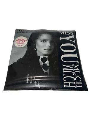 Janet Jackson Miss You Much Vinyl 7” Single Special Limited Edition  NEW Sealed - Image 1 of 3