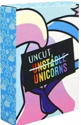 Uncut Expansion Pack Unstable Unicorns Card Board Game [BRAND NEW]