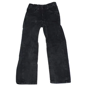 Toughskins Size 7 Boys Black Jeans Adjustable Waist - Picture 1 of 9