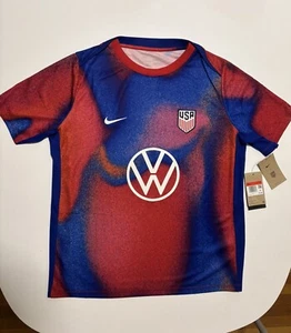 Men's Nike Dri-FIT Soccer Pre-Match Jersey Sz Large - Picture 1 of 10