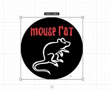 MOUSE RAT BAND Vinyl Sticker Parks and Recreation TV show Chris Pratt Andy Dwyer