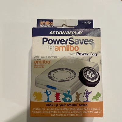 DATEL Action Replay Powersaves: Nintendo Amiibo Version & POWER TAGS POWERTAGS