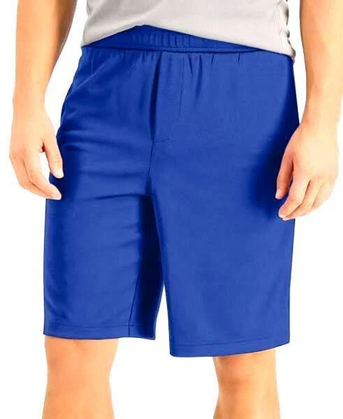 ID Ideology Men's Mesh Break Shorts, Navy, Size Medium - Image 1 of 1