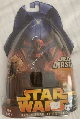 Star Wars Revenge of the Sith PLO KOON Jedi Master Action Figure NOS - Image 1 of 2
