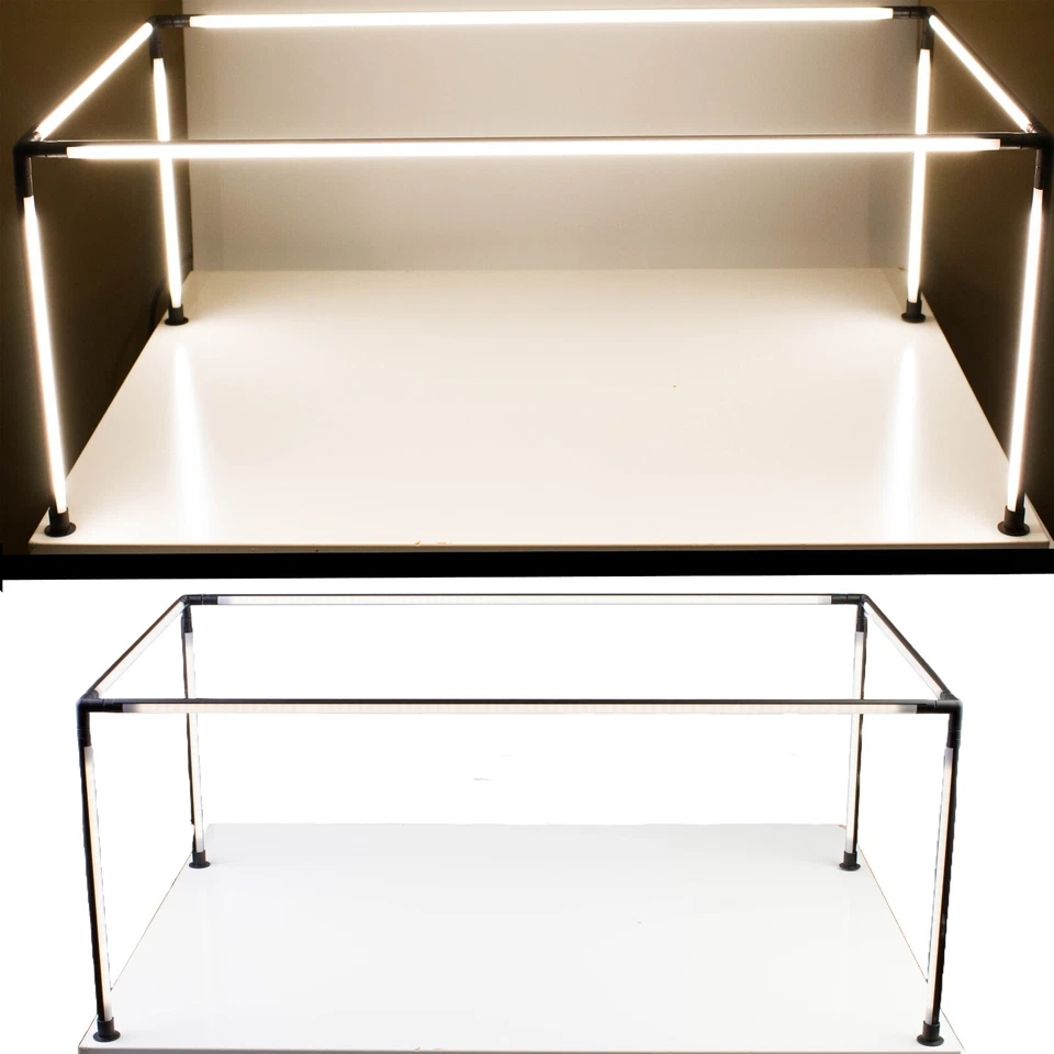 Светодиодная витрина, горизонтальный четырехполюсный светильник для витрины 13 дюймов 17 дюймов 29 дюймов FY-Q - Изображение 1 из 4