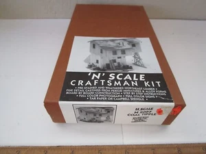 N Scale Craftsman Kit by Mainline & Siding Wood Structures #2007 Coal Tipple - Imagen 1 de 1
