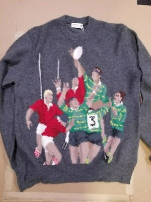 NUEVO CON ETIQUETAS $1250 BALLANTYNE OF SCOTLAND HERITAGE TODO CACHEMIR L   Foto 1 de 4