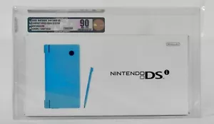 Nintendo DS DSi Europe/Blu chiaro, oro VGA 90 quasi nuovo + senza circolazione, nuovo - Foto 1 di 4