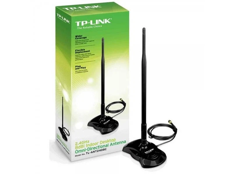 TP-Link TL-ANT2408C Antenna Rp-Sma 2.4GHz 8dBi - Image 1 of 1