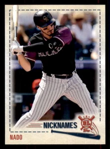 2019 Topps Big League Players' Weekend Nicknames #PW-23 Nolan Arenado Rockies - Picture 1 of 2