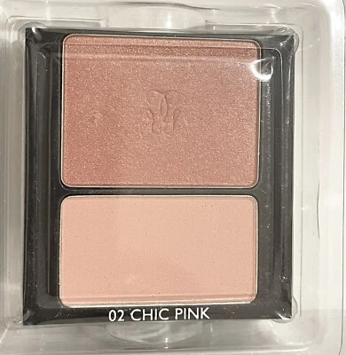Guerlain Rose Aux Joues Blush Duo 02 Chic Pink NEW!! - Image 1 of 2