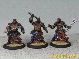 40mm Warmachine WDS pianted Cryx Units Black Ogrun Iron Mongers d66 - Picture 1 of 4