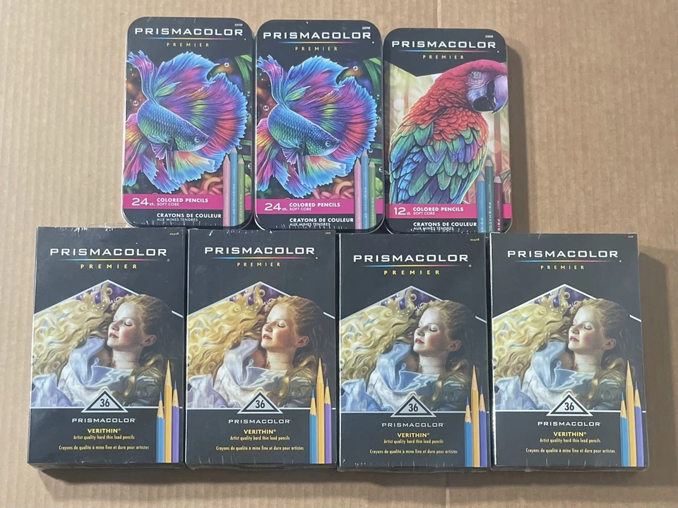 Lápices de colores Prismacolor Verithin / Premier - 204 piezas NUEVO Foto 1 de 1