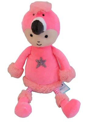 NEW Jellycat Flamingo Flapper Baby Face Soother Comforter Soft Toy Pink BNWT - Image 1 of 4