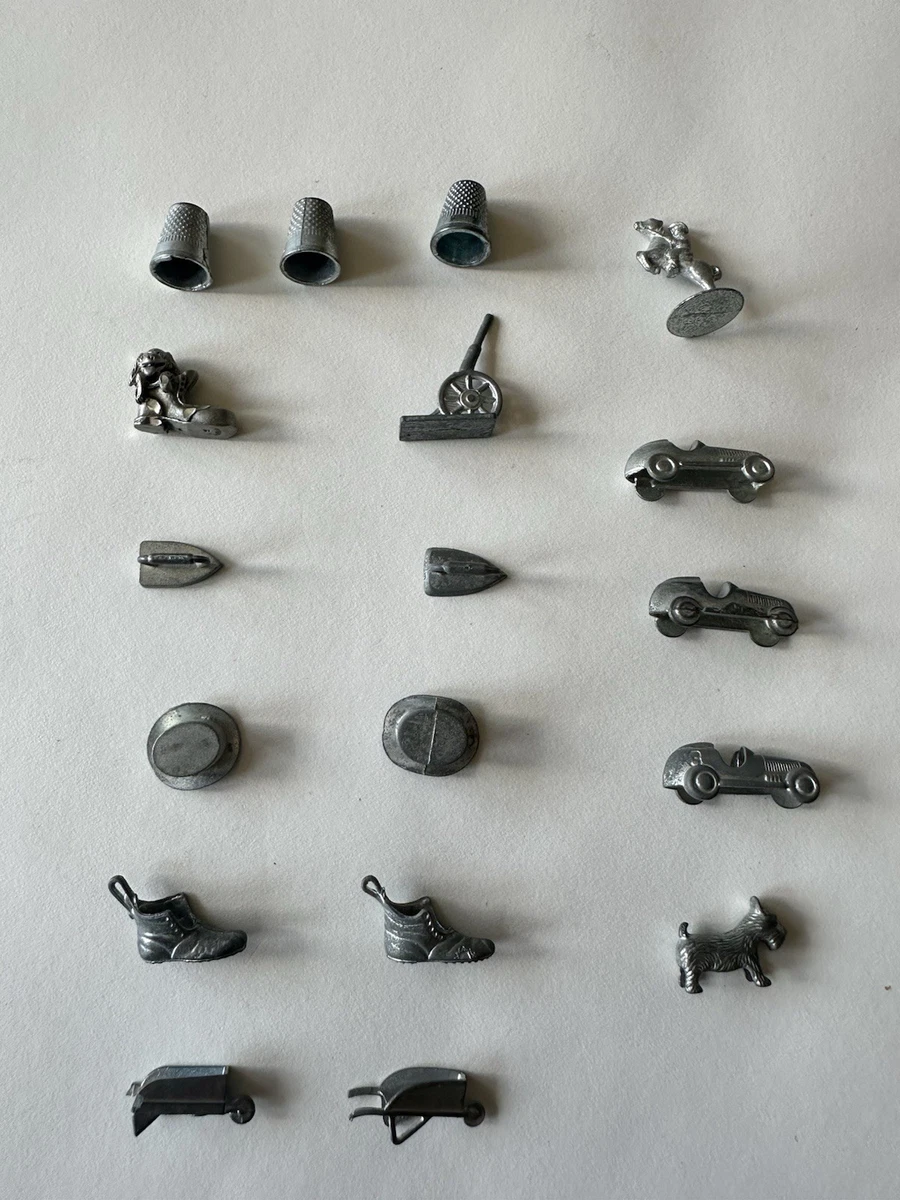 モノポリー確認用 Vtg 1960's Monopoly Game Replacement Piece -Property Card Red