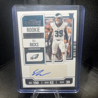 2023 Panini Contenders - Rookie Ticket Eli Ricks #233 (AU, RC) - Image 1 of 2