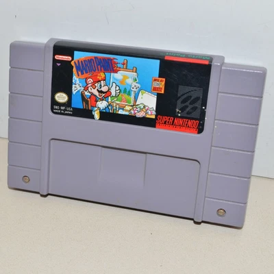 Cartucho de Videojuego Vintage SNES MARIO PAINT Funcionando Super Nintendo 1991 Foto 1 de 2