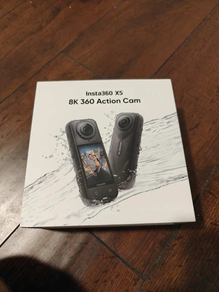 Insta360 x5 8k 360 Action Camera - BRAND NEW SEALED BOX - Image 1 of 1