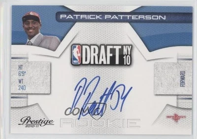 2010 Prestige NBA Draft Class Signatures /299 Patrick Patterson Rookie Auto RC - Image 1 of 2