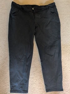 Jeans Lane Bryant Genius Fit Tobillo Talla 20 Negro - Imagen 1 de 3