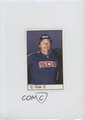 1985 All-Star Game Program Inserts Carlton Fisk HOF - Image 1 of 2