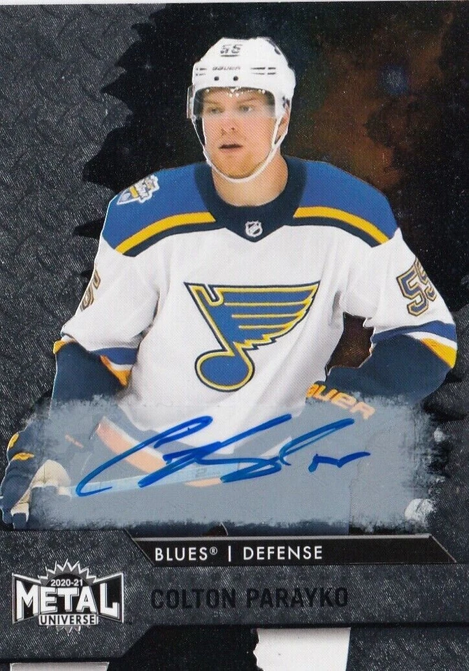 2020-21 Upper Deck Skybox Metal Universe Silver Autographs COLTON PARAYKO 5 Auto - Image 1 of 1