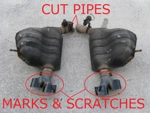 18 19 20 21 JEEP GRAND CHEROKEE TRACKHAWK 6.2 L TAIL PIPE EXHAUST MUFFLER & TIPS - Picture 1 of 20