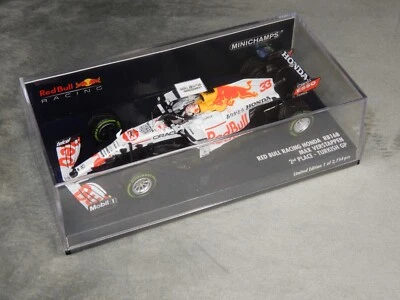 Minichamps F1 1:43 M Verstappen Red Bull Racing Honda RB16B 2º GP de Turquía 2020 Foto 1 de 4