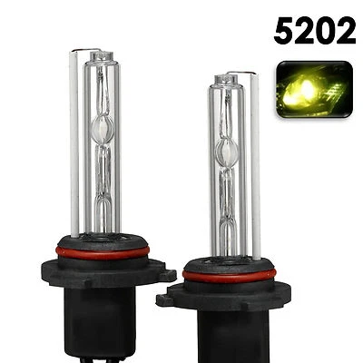 2 X новый HID XENON H16 5202 9009 противотуманные фары ксеноновые лампы переменного тока 35 Вт 3000K золотой желтый - Изображение 1 из 4